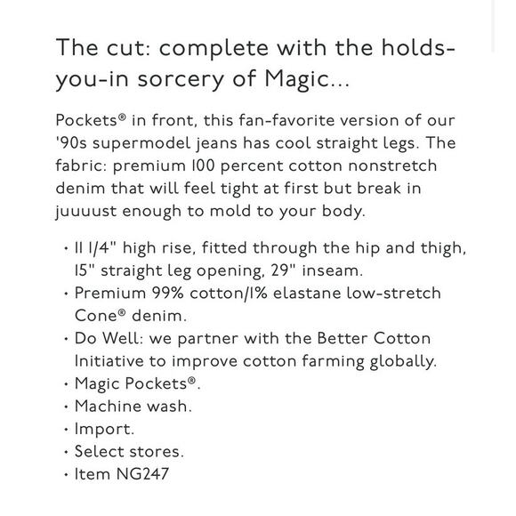 Madewell The Perfect Vintage Straight Jean Knee Rip Edition Size 31 - Picture 9 of 9